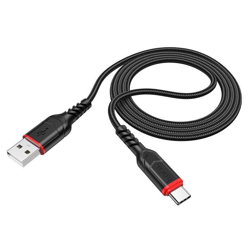 USB кабель HOCO X59 USB - Type-C 2 MЕТРИ ЧОРНИЙ USB кабель HOCO X59 USB - Type-C 2 MЕТРИ ЧОРНИЙ