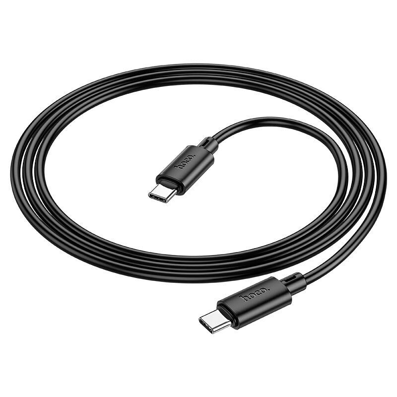 USB-C кабель HOCO X88 60W Type-C - Type-C 1 MЕТР ЧОРНИЙ USB-C кабель HOCO X88 60W Type-C - Type-C 1 MЕТР ЧОРНИЙ