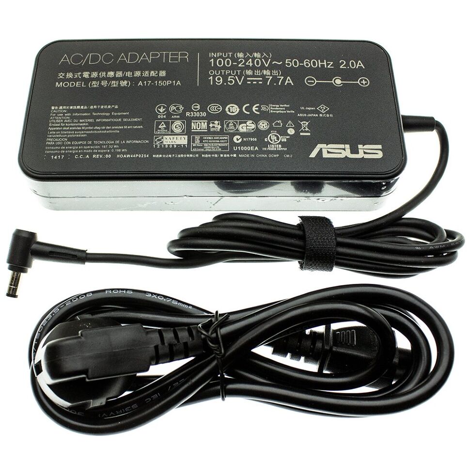 Блок питания для ноутбука ASUS 150W 19.5V 7.7A (штекер 5.5*2.5 мм)