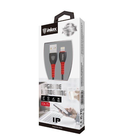 Кабель USB INKAX CK-75 2.1A USB - Lightning 1 метр