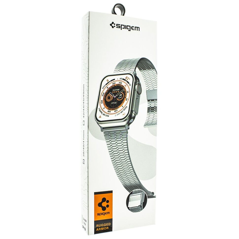 Ремінець металевий SPIGEN SP-19 APPLE WATCH 42мм | 44мм | 45мм | 49мм Ремінець металевий SPIGEN SP-19 APPLE WATCH 42мм | 44мм | 45мм | 49мм