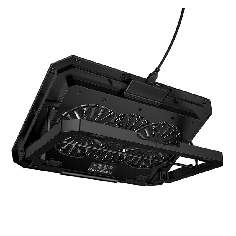 Охолоджувальна підставка HOCO GA4 Jade для ноутбука, чорний