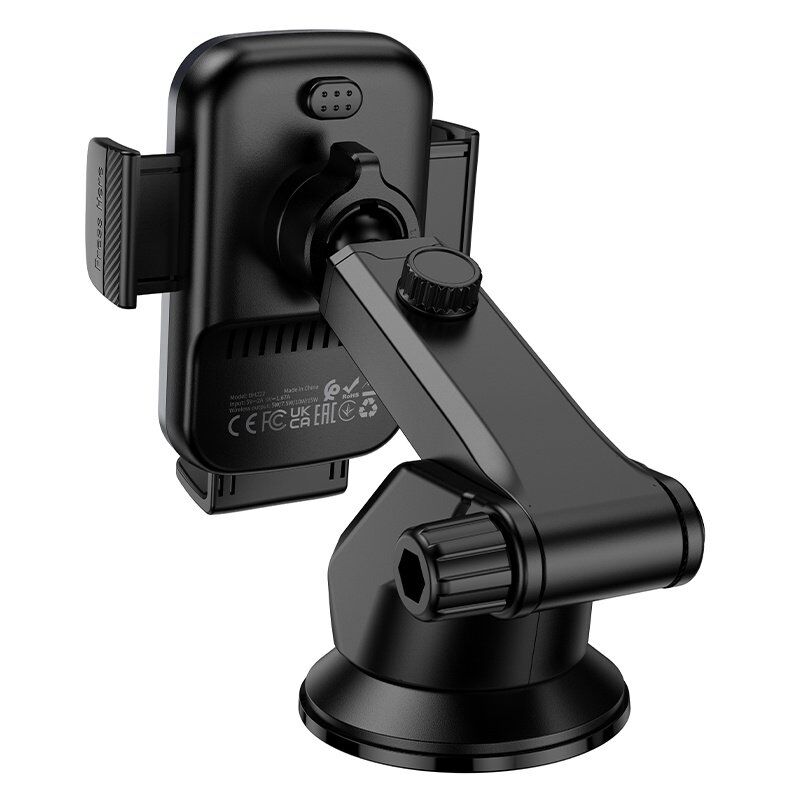 Автомобільний тримач BOROFONE BH222 Leading бездротова швидка зарядка