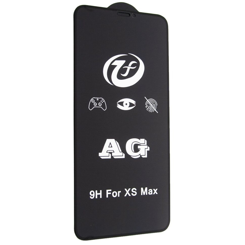 Захисне скло 9K AG MATTE APPLE IPHONE XS MAX | 11 PRO MAX ЧОРНИЙ