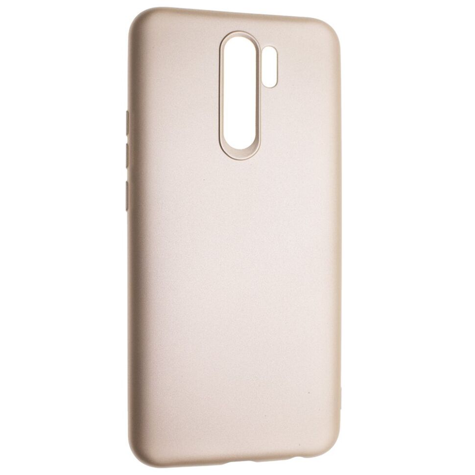 Матова силіконова накладка ROCK Xiaomi Redmi 9 (золотий)