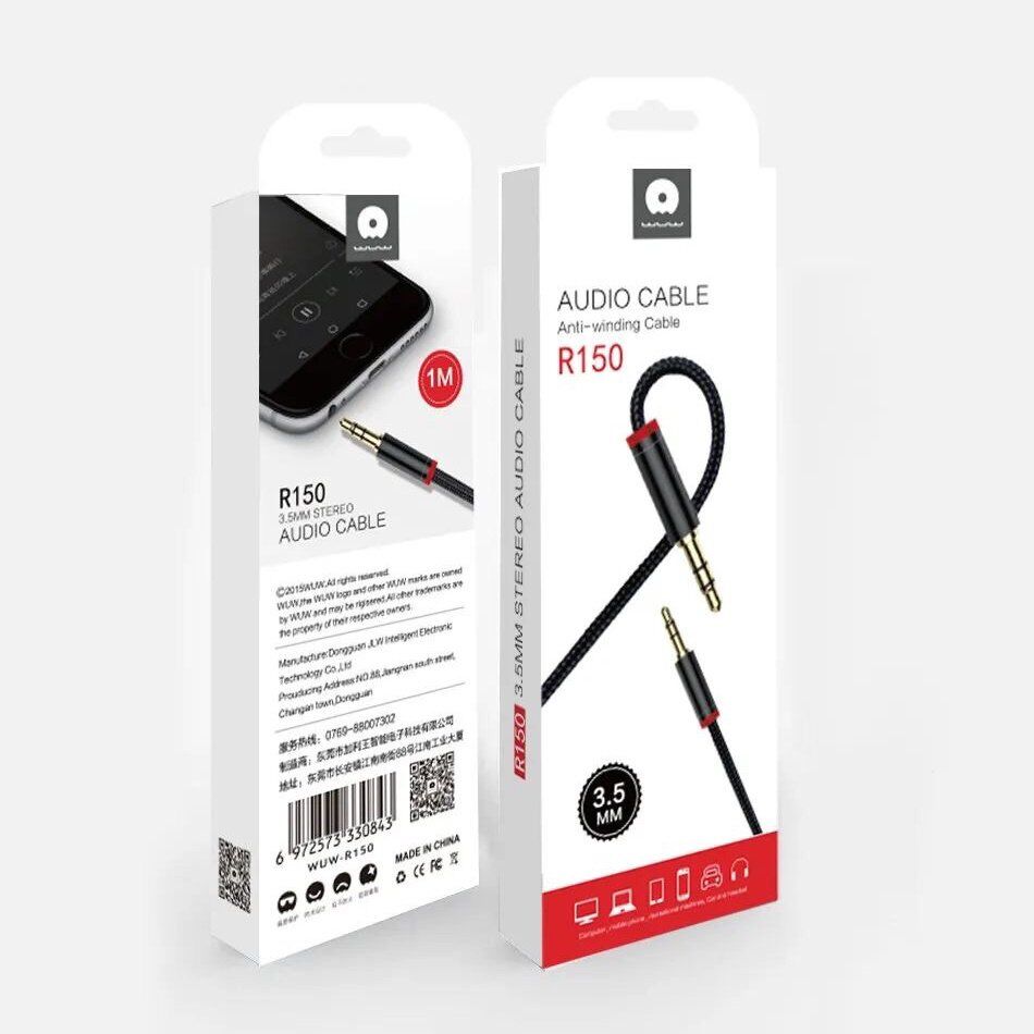 Кабель AUX WUW R150