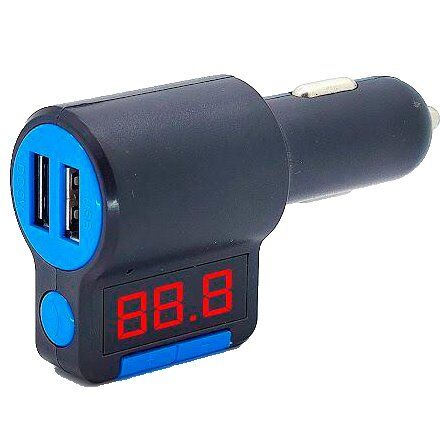 FM модулятор KCB-905 Bluetooth / гучномовець ЧОРНО-СИНІЙ FM модулятор KCB-905 Bluetooth / гучномовець ЧОРНО-СИНІЙ