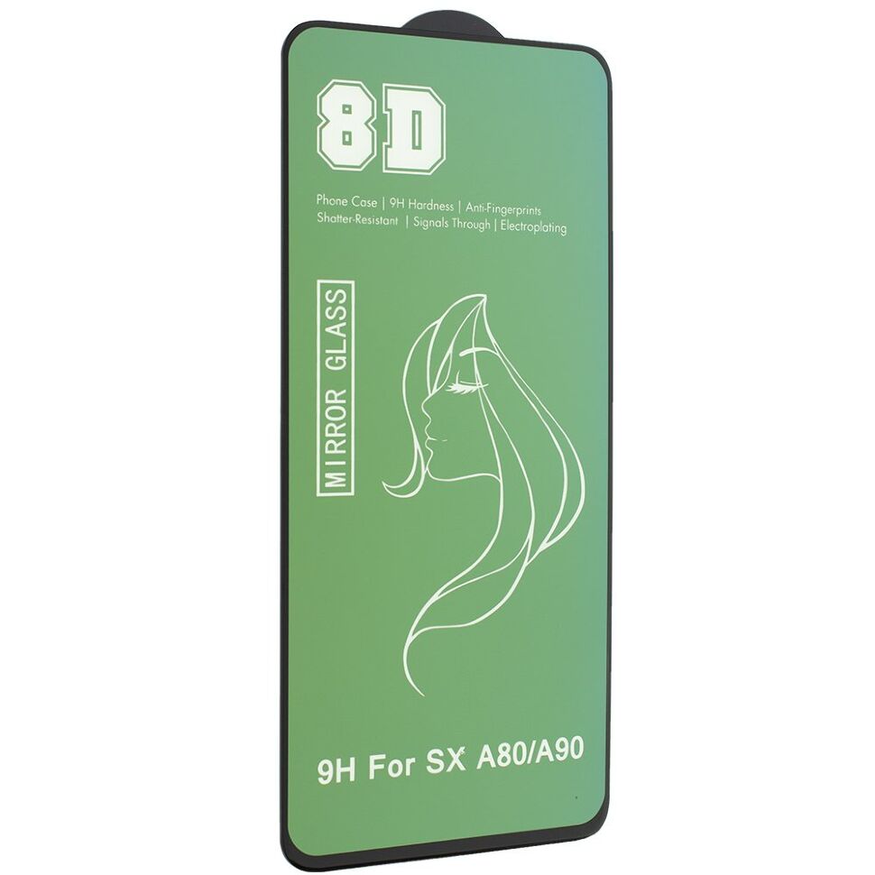 Захисне скло 8D MIRROR SAMSUNG A80 | A90 2019 Захисне скло 8D MIRROR SAMSUNG A80 | A90 2019