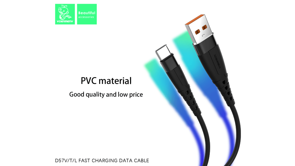 Кабель USB Denmen D57V USB - micro USB (2.4A) ЧОРНИЙ силіконовий провід Кабель USB Denmen D57V USB - micro USB (2.4A) ЧОРНИЙ силіконовий провід