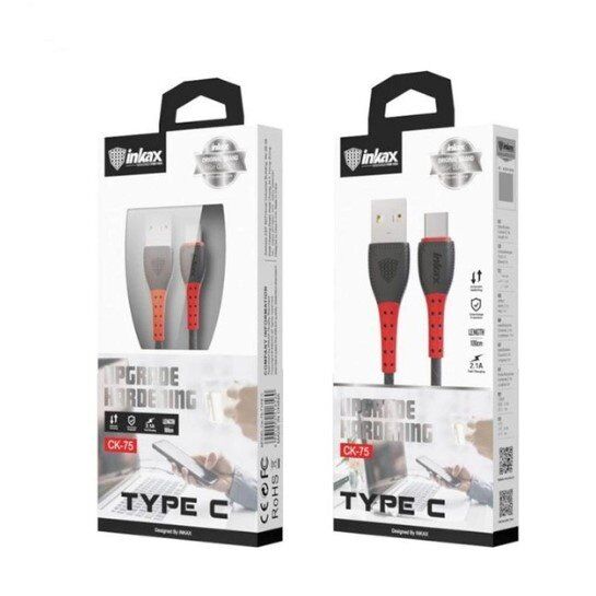 Кабель USB INKAX CK-75 2.1A USB-Type-C 1 метр