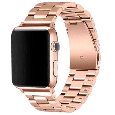 Ремінець металевий для годинника APPLE WATCH 38MM / 40MM / 41MM 3-Bead Metal №21 Ремінець металевий для годинника APPLE WATCH 38MM / 40MM / 41MM 3-Bead Metal №21