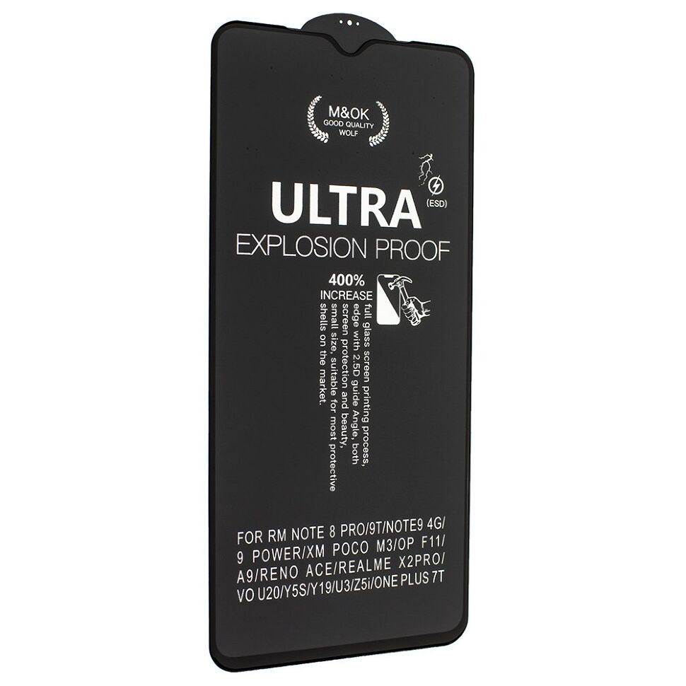 Захисне скло ESD ULTRA M&OK GLASS XIAOMI Redmi NOTE 8 PRO | 9T | NOTE 9 4G!!! | POCO M3 | ONE+7T Захисне скло ESD ULTRA M&OK GLASS XIAOMI Redmi NOTE 8 PRO | 9T | NOTE 9 4G!!! | POCO M3 | ONE+7T