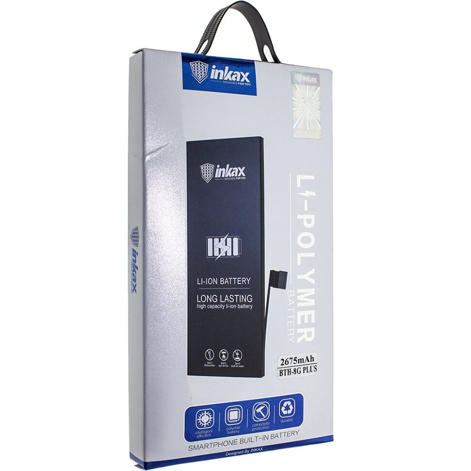 Акумулятор до телефону INKAX APPLE IPHONE 8 PLUS Акумулятор до телефону INKAX APPLE IPHONE 8 PLUS