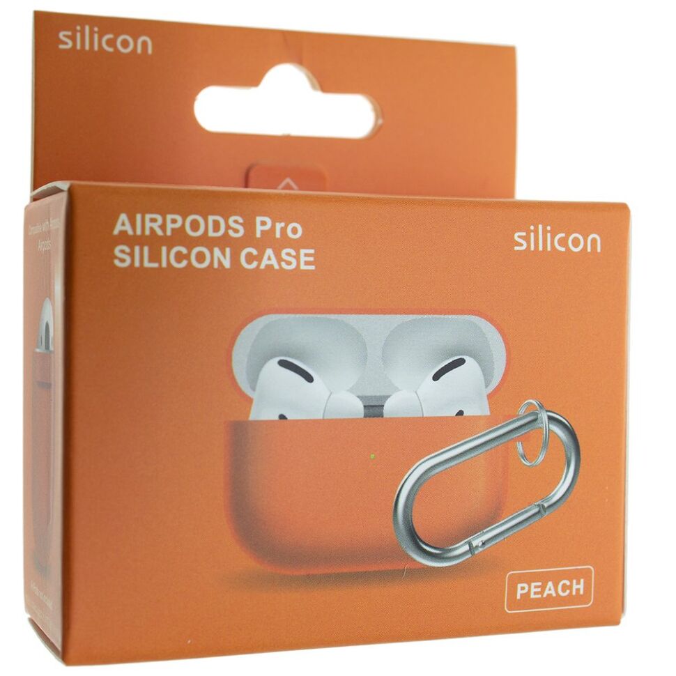 Чохол для AIRPODS PRO з КАРАБІНОМ Чохол для AIRPODS PRO з КАРАБІНОМ