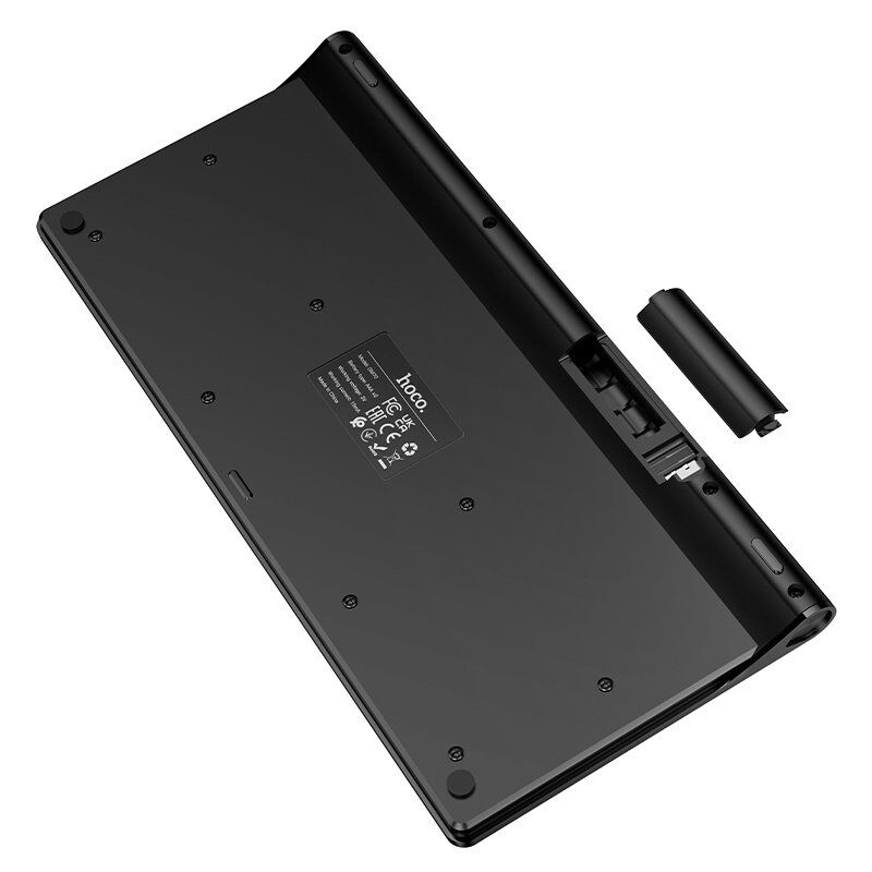 Клавіатура HOCO GM70 бездротова 2.4G з USB-ресивером для ПК та ноутбука, чорна