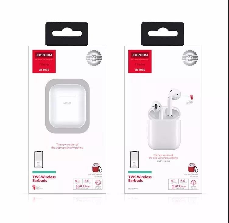 Бездротова гарнітура JOYROOM JR-T03S TWS Wireless Bluetooth headset