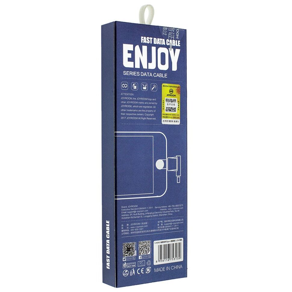 Кабель USB JOYROOM S-M341 TYPE-C USB