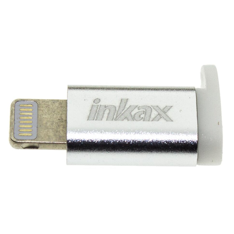 Перехідник для заряджання INKAX PA-02 Micro USB - Lightning Перехідник для заряджання INKAX PA-02 Micro USB - Lightning