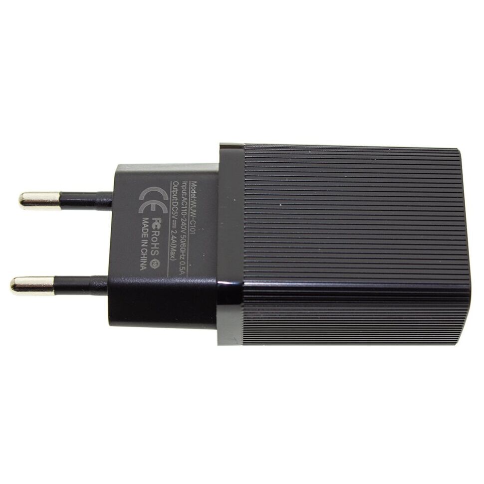 Мережевий зарядний пристрій WUW C101 2.4A Мережевий зарядний пристрій WUW C101 2.4A