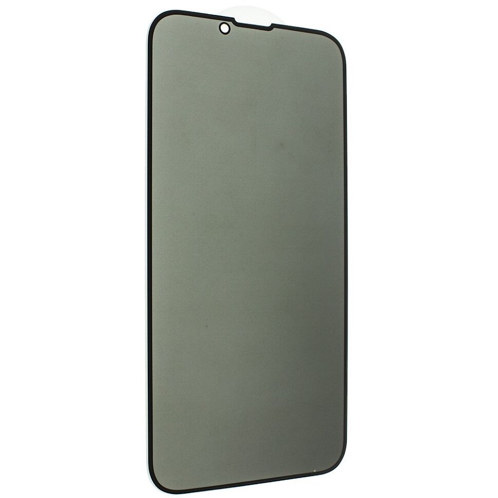УДАЛИТЬ Захисне скло PRIVACY для APPLE iPhone 14 / 13 / 13 PRO 6.1" ЧОРНИЙ