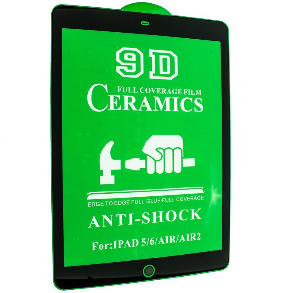 CERAMICS FILM ANTI-SHOCK APPLE IPAD 5 | 6 9.7" (2018) ЧОРНИЙ CERAMICS FILM ANTI-SHOCK APPLE IPAD 5 | 6 9.7" (2018) ЧОРНИЙ