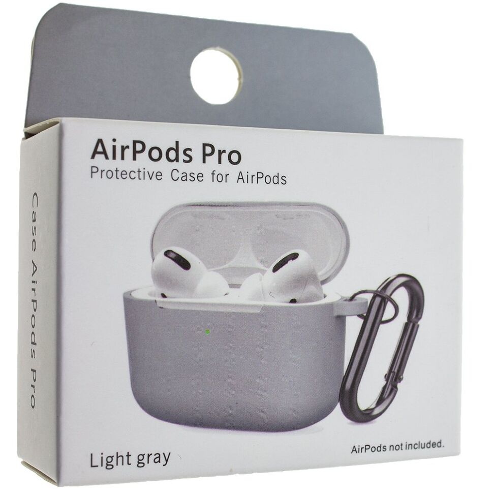 Чохол для AIRPODS PRO з КАРАБІНОМ (NEW)