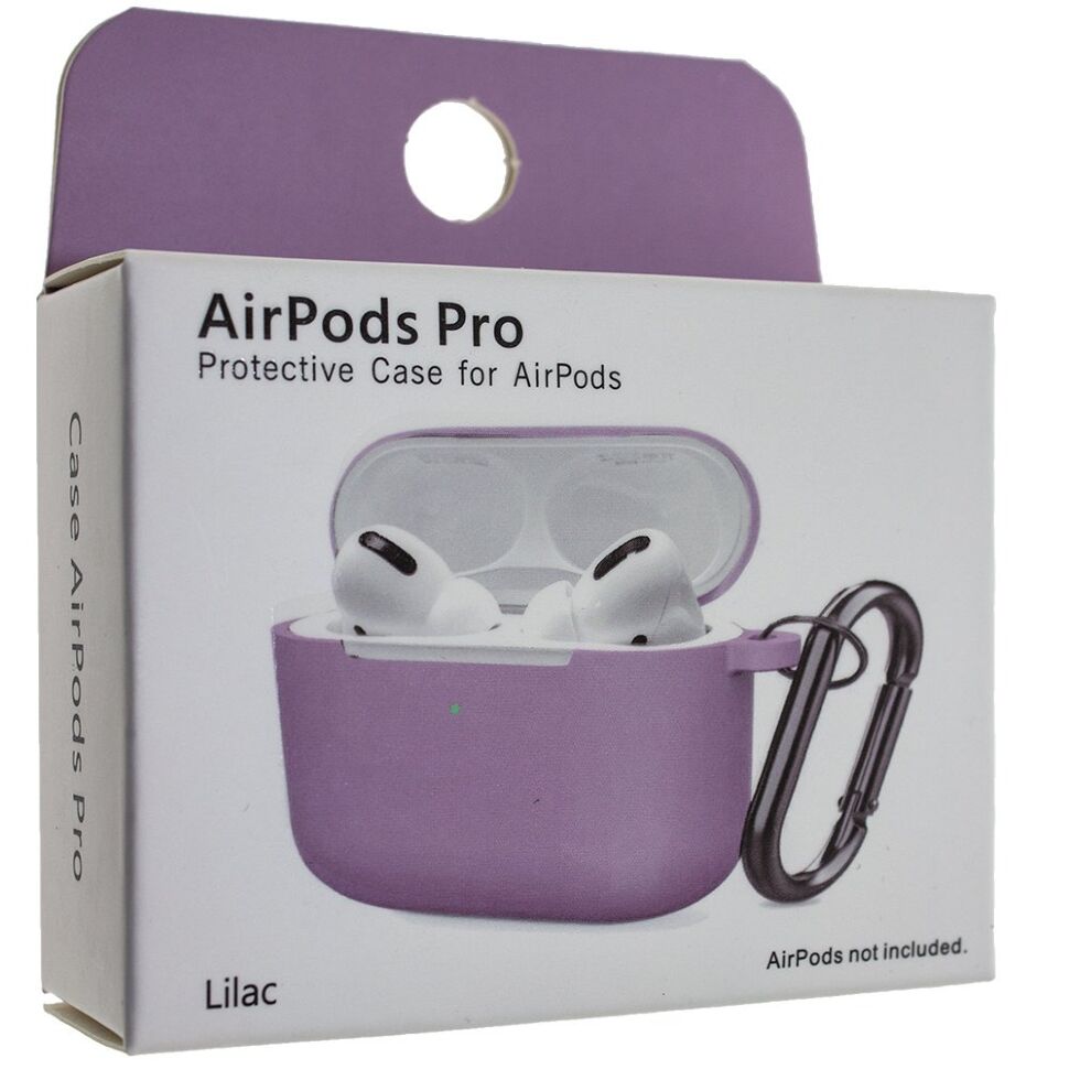 Чохол для AIRPODS PRO з КАРАБІНОМ (NEW)
