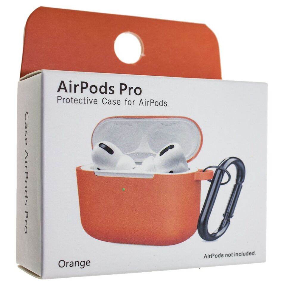 Чохол для AIRPODS PRO з КАРАБІНОМ (NEW)