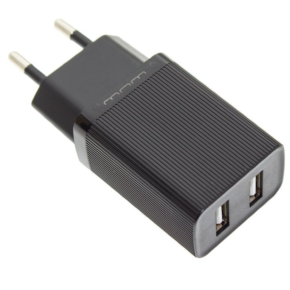 Мережевий зарядний пристрій WUW C102 2.4A 2USB Мережевий зарядний пристрій WUW C102 2.4A 2USB
