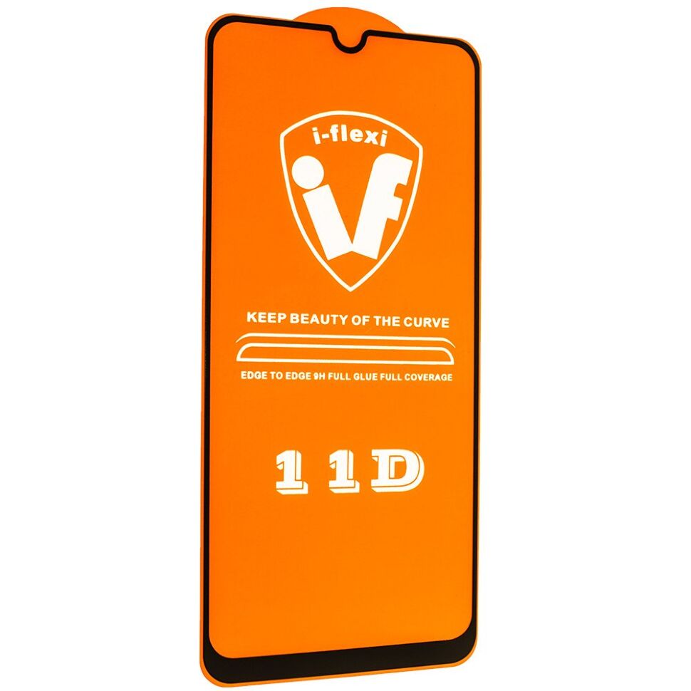 Скло 11D 9H i-flexi FULL GLUE SAMSUNG M215 Galaxy M21 2020 КУЛЬОК ЧОРНИЙ Скло 11D 9H i-flexi FULL GLUE SAMSUNG M215 Galaxy M21 2020 КУЛЬОК ЧОРНИЙ