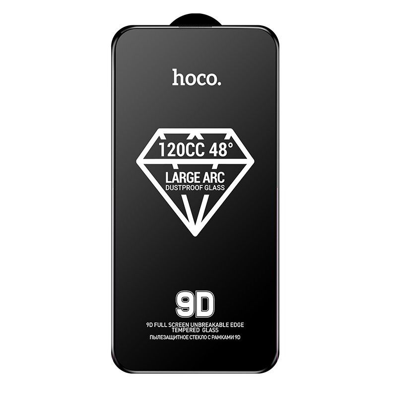 Скло для телефону HOCO A34 9D large arc APPLE iPhone 16 PRO 6.3"
