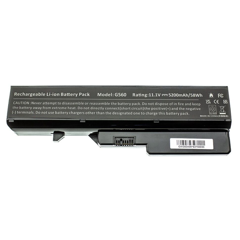 Акумуляторна батарея до ноутбука Lenovo IdeaPad G460 11.1V 5200mAh 58wH 6Cells MODEL:G560 Акумуляторна батарея до ноутбука Lenovo IdeaPad G460 11.1V 5200mAh 58wH 6Cells MODEL:G560
