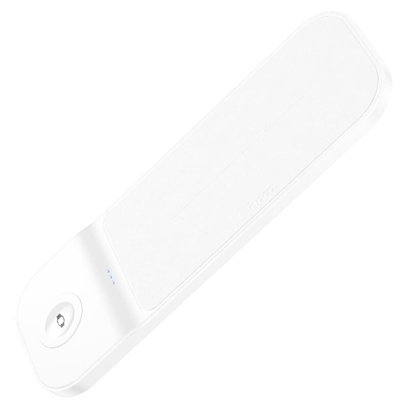 Бездротовий зарядний пристрій HOCO CQ5 3В1 APPLE WATCH БIЛИЙ