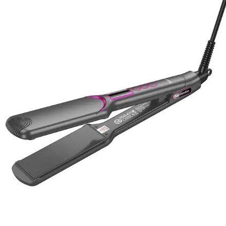 Випрямляч для волосся HOCO HP42 з широкими пластинами та цифровим дисплеєм, СІРИЙ