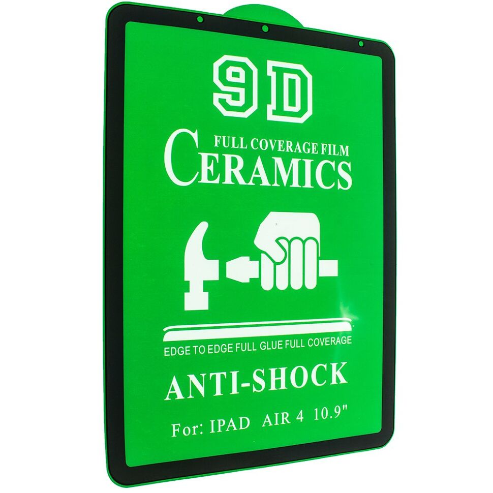 CERAMICS FILM ANTI-SHOCK APPLE IPAD AIR 4 10.9" (2020) ЧОРНИЙ CERAMICS FILM ANTI-SHOCK APPLE IPAD AIR 4 10.9" (2020) ЧОРНИЙ