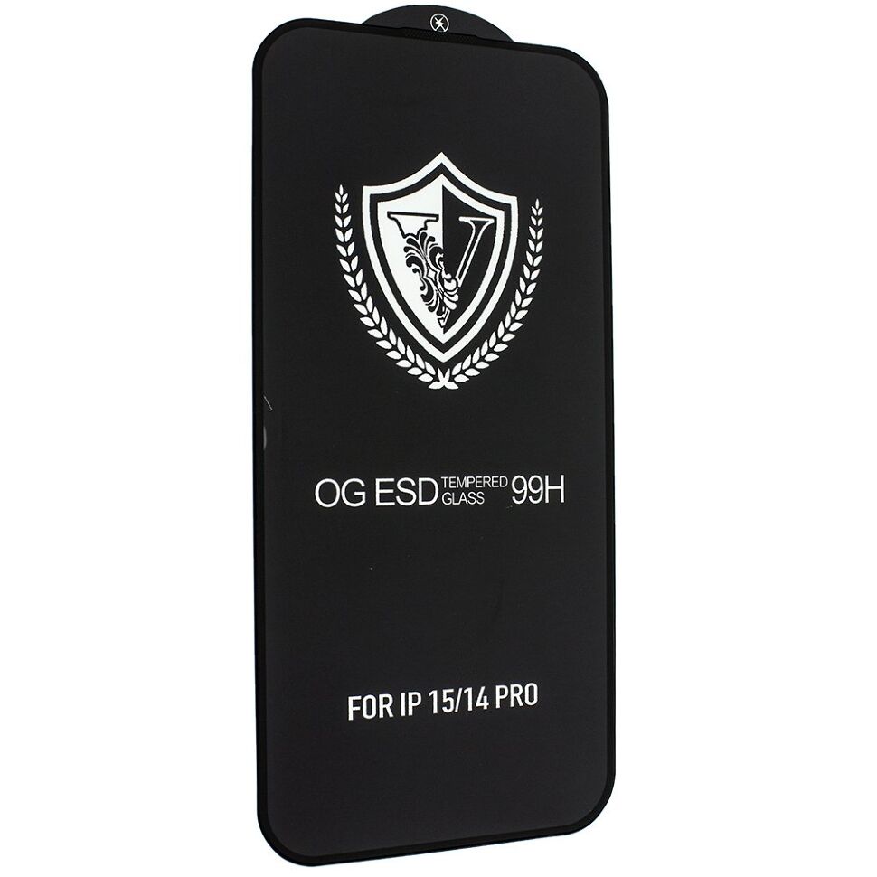 Захисне скло 99H OG ESD V APPLE iPhone 14 PRO | 15 | 16 Захисне скло 99H OG ESD V APPLE iPhone 14 PRO | 15 | 16