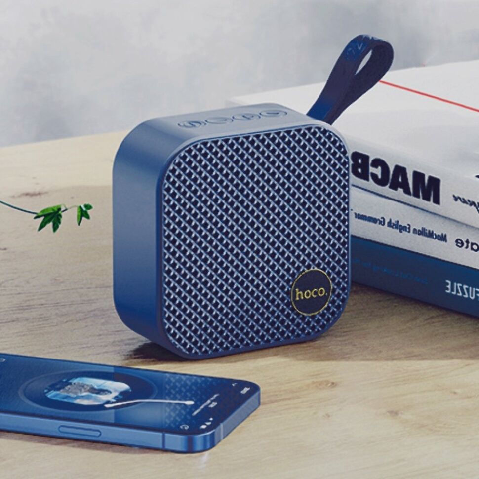 Колонка бездротова HOCO HC22, синій Колонка бездротова HOCO HC22, синій