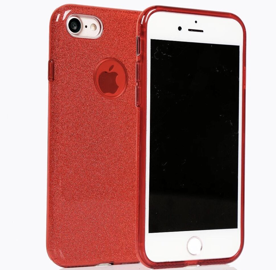 Накладка силіконова BASEUS БЛИСТКИ iPhone 6 (червоний)