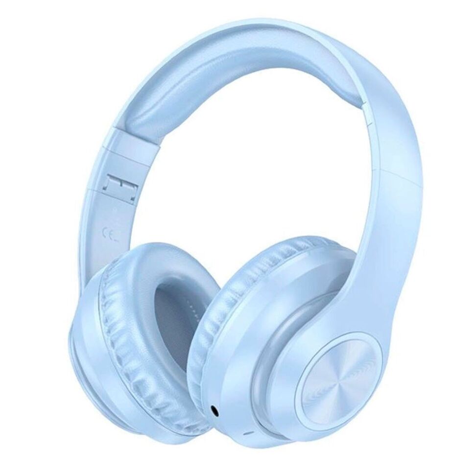 Бездротові повнорозмірні навушники BOROFONE BO24, синій Бездротові повнорозмірні навушники BOROFONE BO24, синій