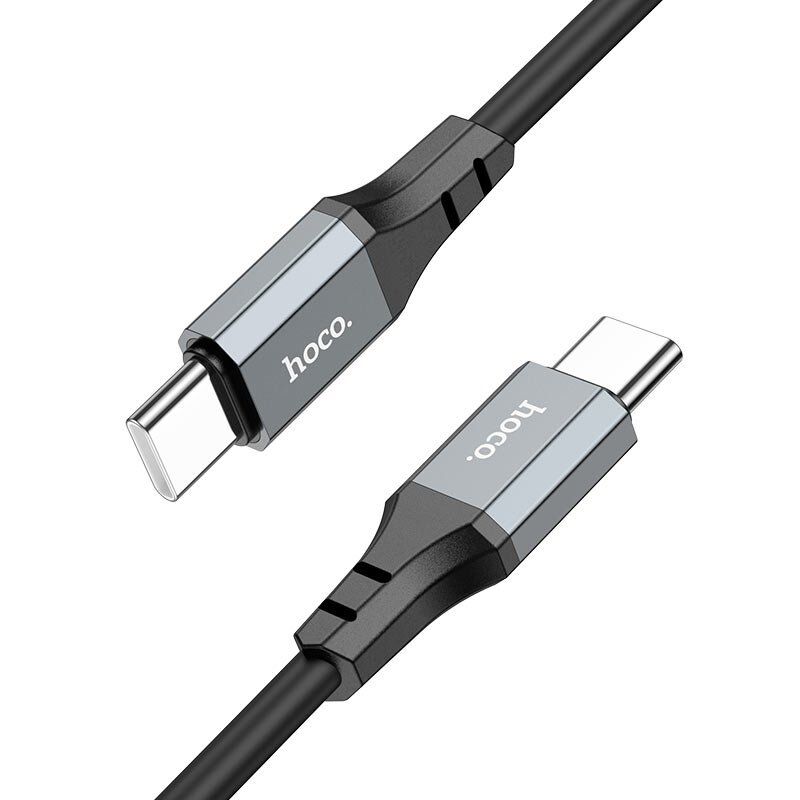 USB-C кабель HOCO X92 60W Type-C - Type-C 3 MЕТРИ ЧОРНИЙ