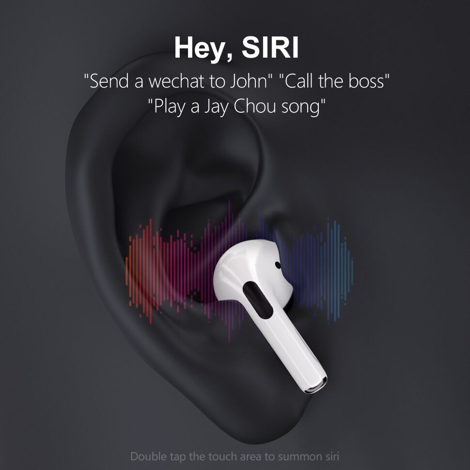 Бездротові навушники DENMEN DL13 БІЛИЙ Бездротові навушники DENMEN DL13 БІЛИЙ