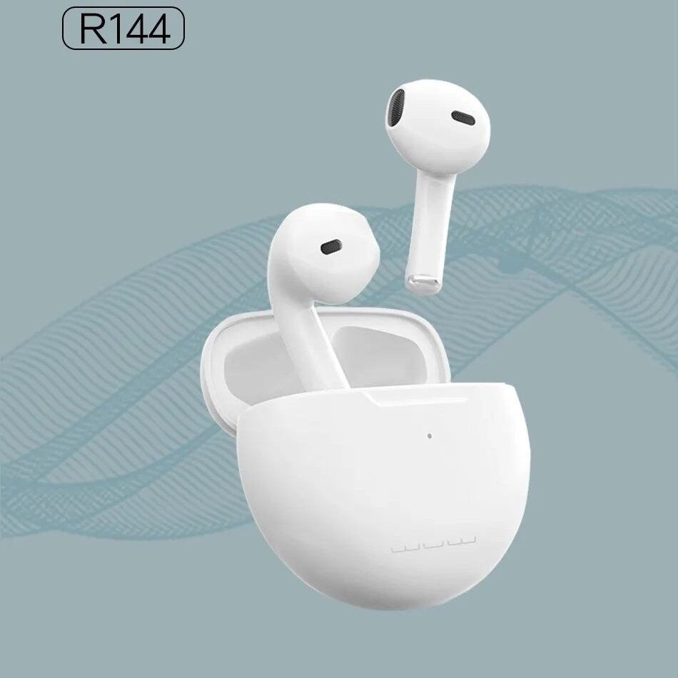 Бездротові навушники WUW R144 TWS Wireless earbuds чорний