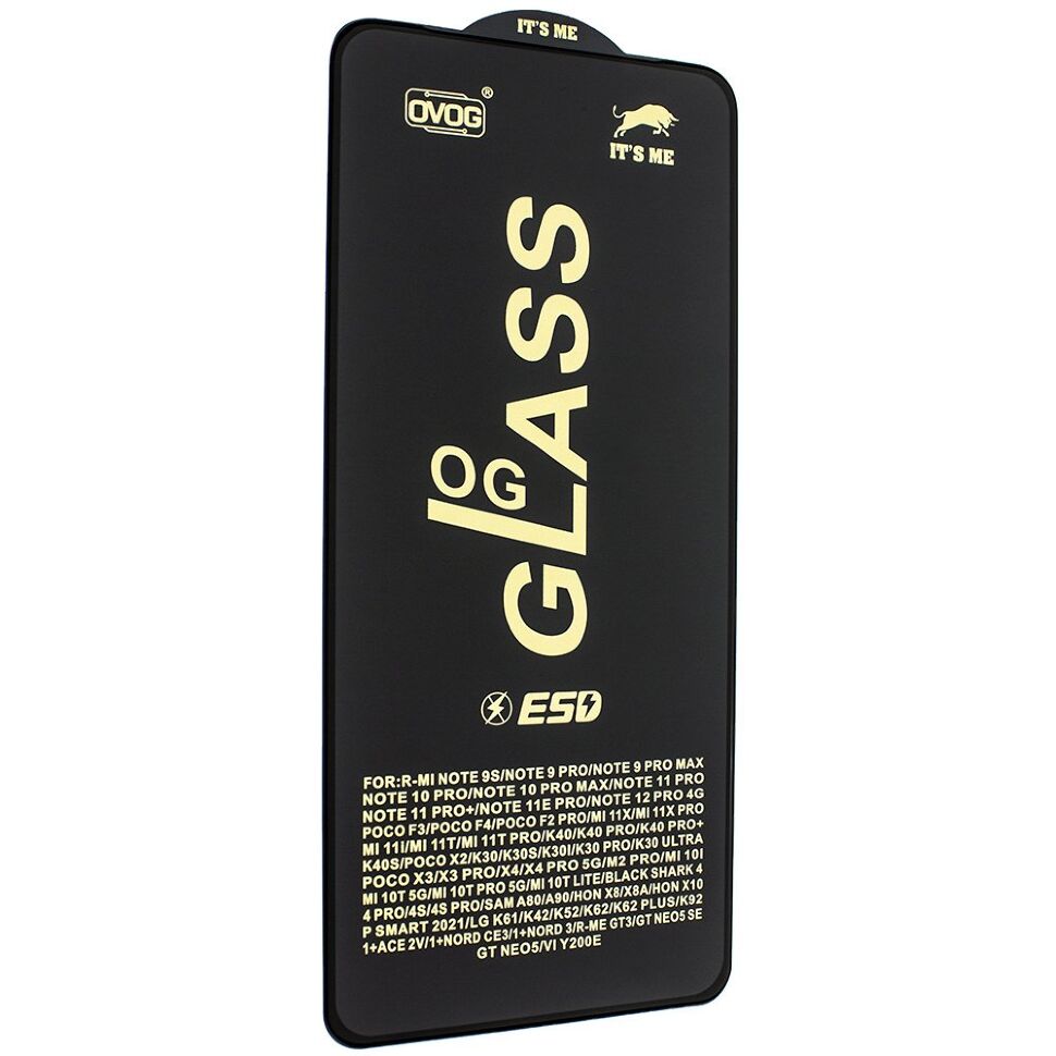 Захисне скло PREMIUM IT'S ME OG GLASS HONOR X8A | X8 | X10 | LG K61 | K42 | K52 | K62 | K92 | 1+ NORD CE3 | 1+ NORD 3 | REDMI NOTE 9S