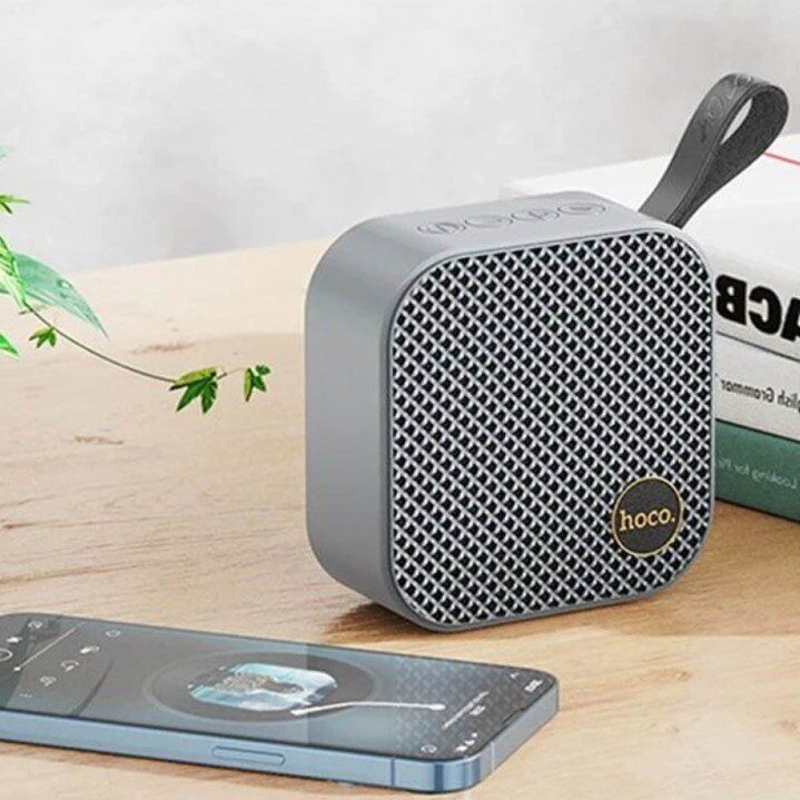 Колонка бездротова HOCO HC22, сірий Колонка бездротова HOCO HC22, сірий