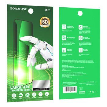 Захистне скло BOROFONE BF8 full-screen 5D large arc APPLE iPhone 15 PLUS | 14 PRO MAX | 16 PLUS