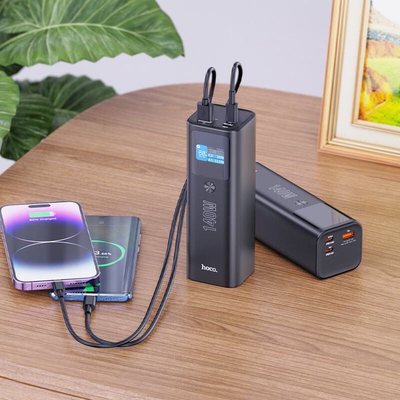 Power Bank HOCO Q17 22.5W PD 140W 25000mah ЧОРНИЙ Power Bank HOCO Q17 22.5W PD 140W 25000mah ЧОРНИЙ