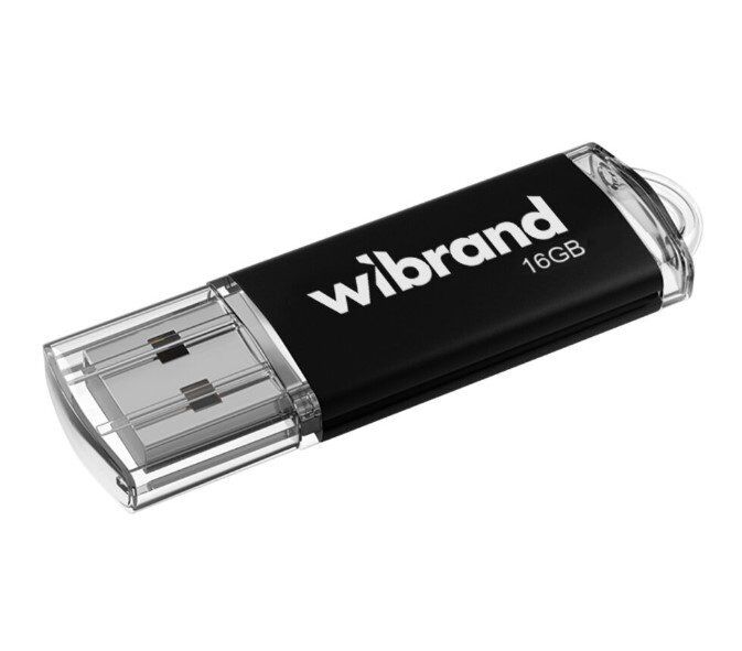 USB флеш 16Gb Wibrand Cougar Black 2.0 USB флеш 16Gb Wibrand Cougar Black 2.0