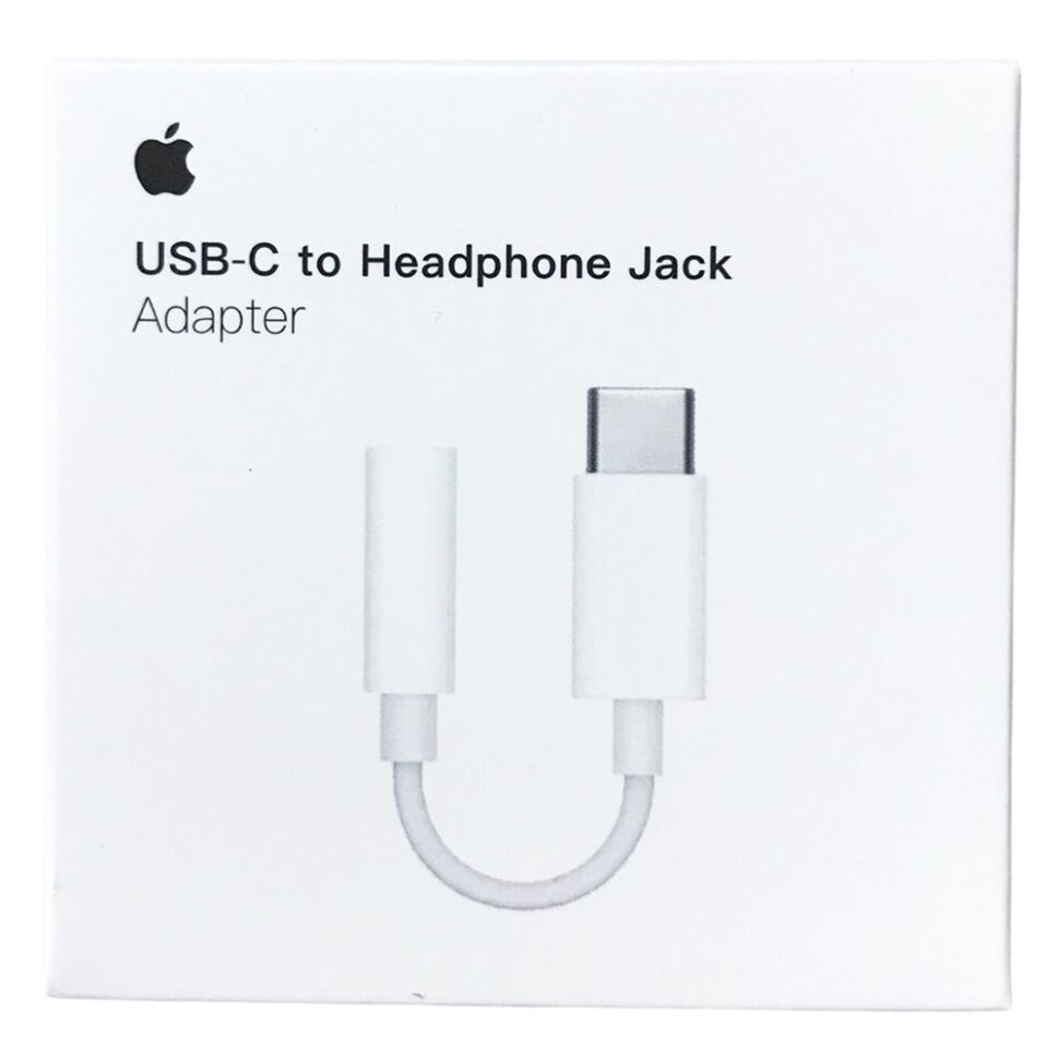 Адаптер ORIGINAL TYPE-C на 3.5 мм headphone jack, Model A2155, MU7E2ZM/A