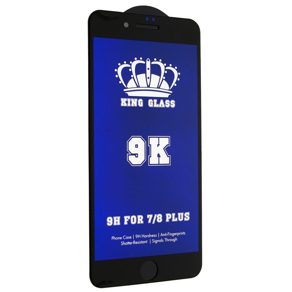 Захисне скло 9K BLUE LIGHT APPLE IPHONE 7 PLUS | 8 PLUS ЧОРНИЙ