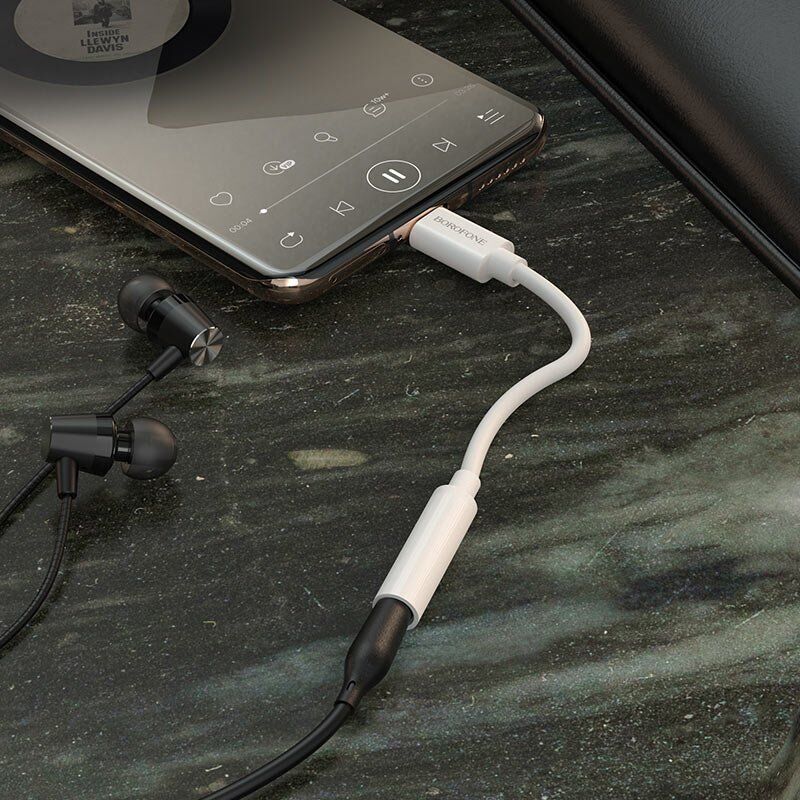 Переходник Borofone BV13 Type-C - Jack 3.5 Переходник Borofone BV13 Type-C - Jack 3.5